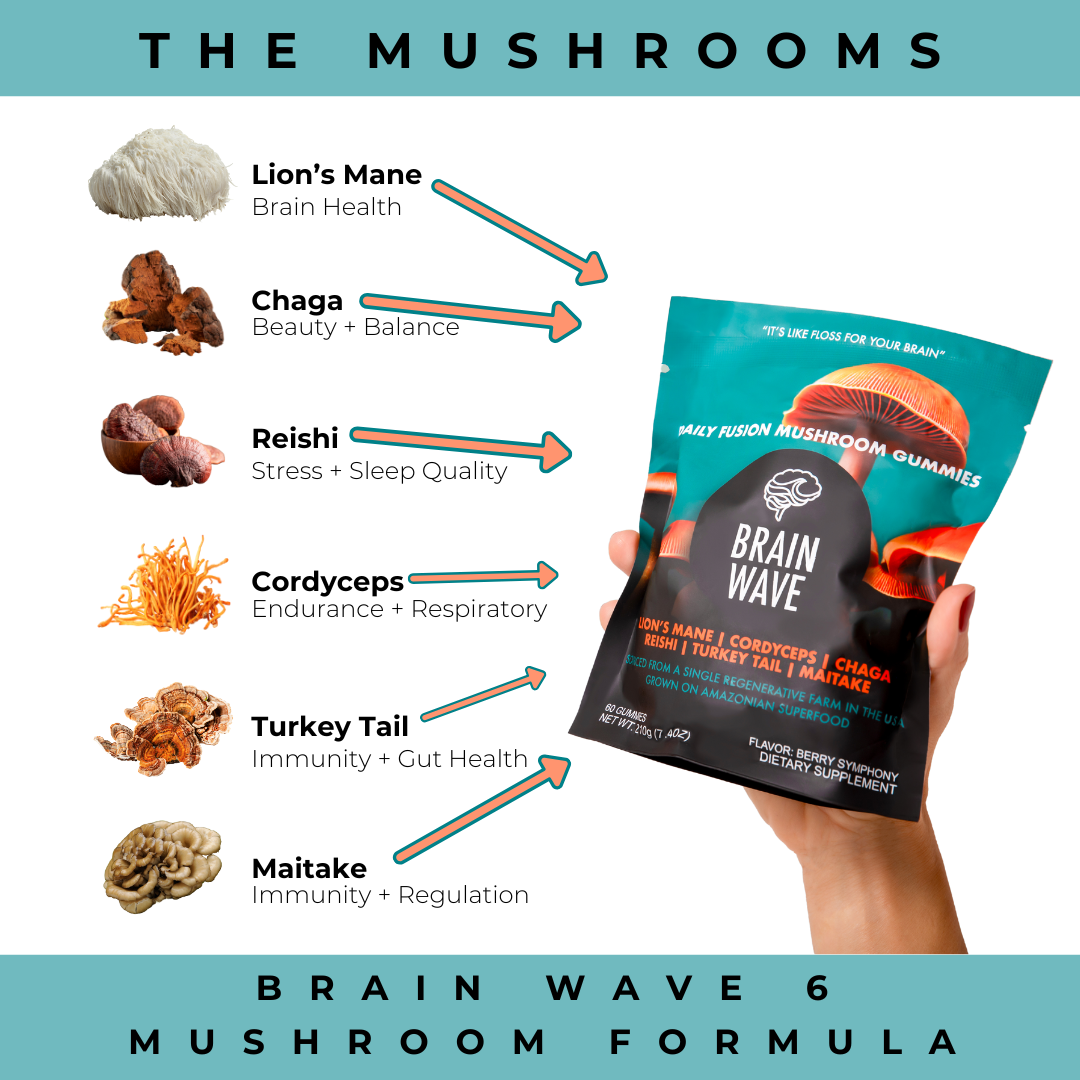 Superfood Mushroom Gummies 50% OFF!